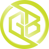 Logo Mark Gradient - GB Built to Win - Lime